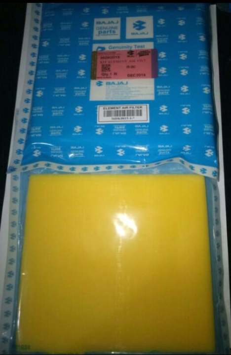 Bajaj Pulsar 180 Pulsar 150 Air Filter Box Yellow Pulsar 180 Two - Main Image