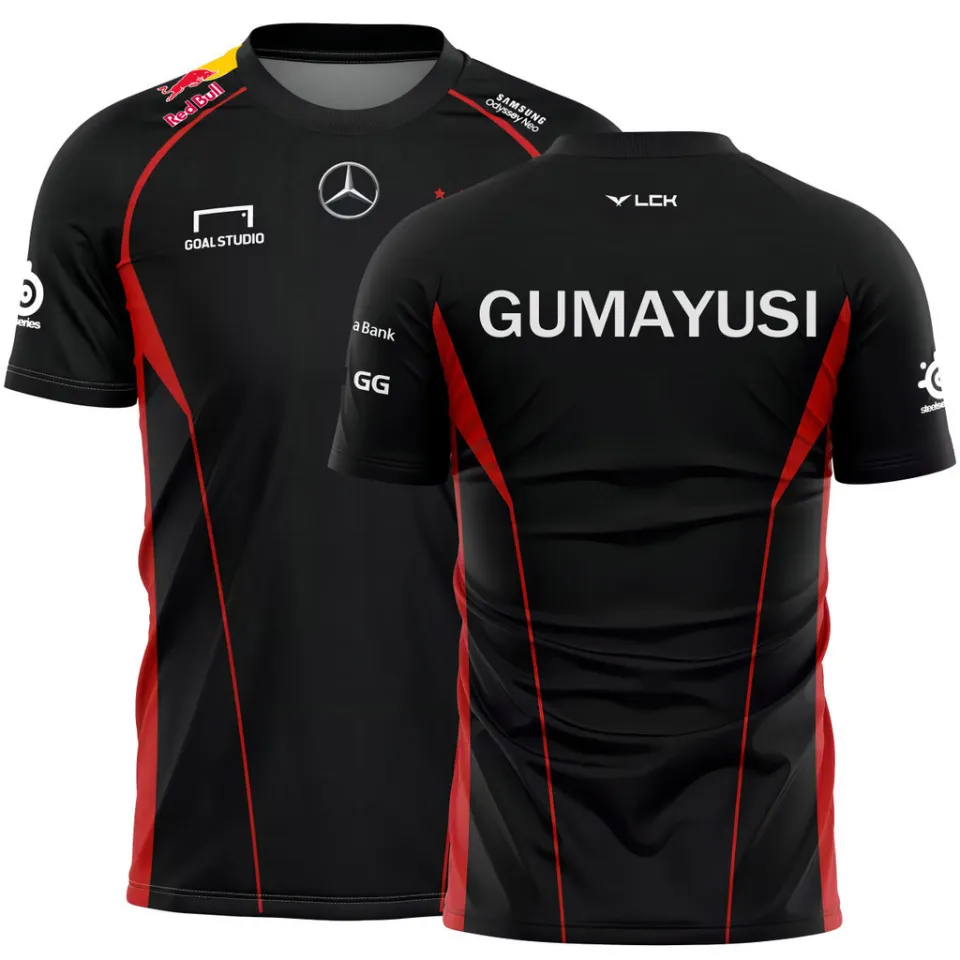 LCK 2024 T1 Uniform Jersey FAKER Uniform T-shirt Keria