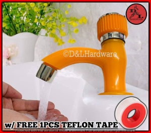 1128+1206 1PCS High Quality Kitchen Faucet PP Plastic Faucet 1/2" Deck Mount Lavatory Faucet