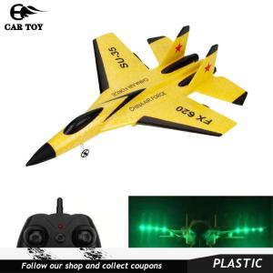 Car Toys 1PCS RC Foam Aircraft SU-35 Plane 2.4G Radio Control Glider Remote Control Fighter Plane Glider Airplane Foam Boys Toys for Children