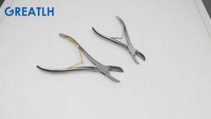 GREATLH Stainless Bone Cutter Scissors Bone Scissors Single/double Joint Orthopedic Instrument Pet