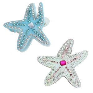 Đầy Màu Sắc Phong Cách Kẹp tóc càng cua Starfishes Acetate kẹp tóc Mạnh Mẽ Grip kẹp tóc Cho Thời Trang Phụ Nữ