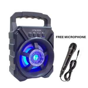 PROMOO~Speaker Aktif Bluetooth QS-834 8 Inch Speaker Portable Karaoke Free Microphone + Remote / Speaker besar murah berkualitas~CODD