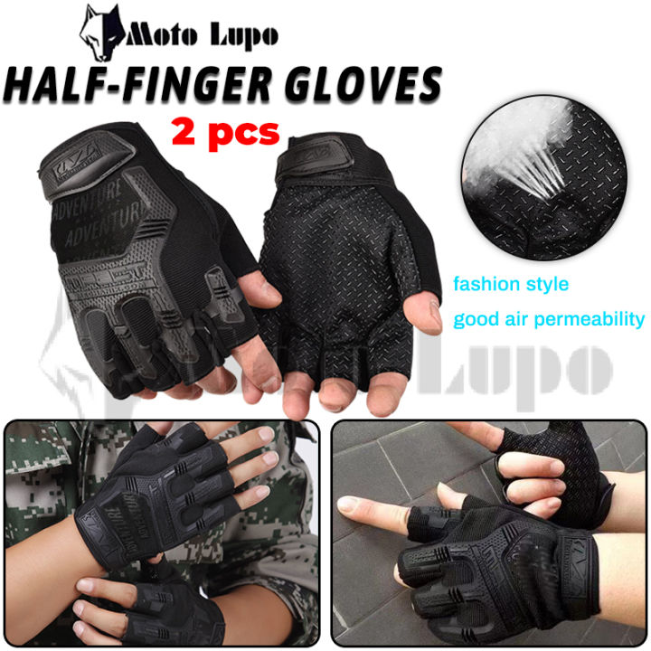 Motorcycle sales half gloves