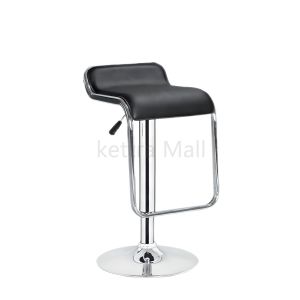 2 PCS Bar Stool Bar Chair Office Salon Home Stainless Rolling Stool Lifting Beauty Stool Home Rotating Round Swivel Chair Barber Shop Chair Backrest Tattoo Stool Height Adjustable