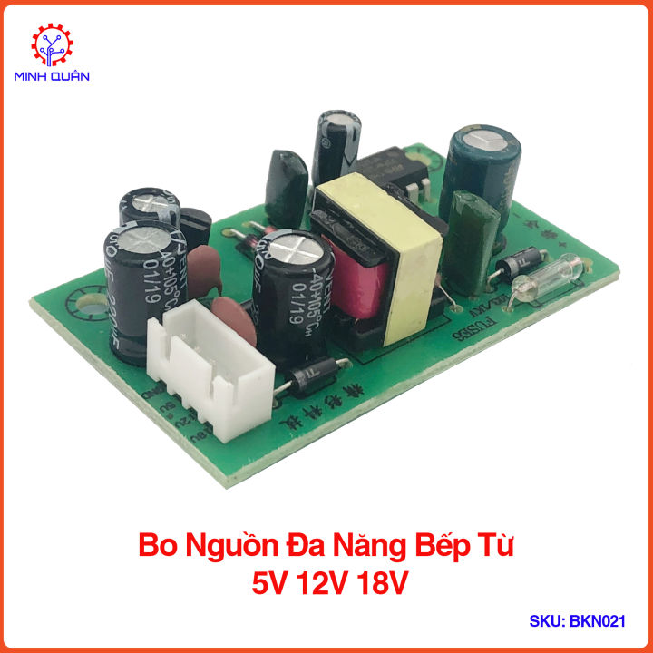 Board Nguồn Đa Năng Bếp Từ 5V 12V 18V
