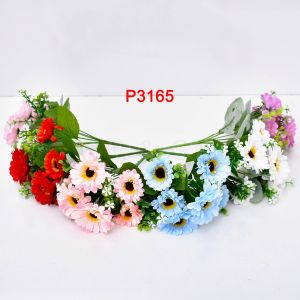 FA Bunga Matahari Dekorasi Bahan Plastik tanaman bunga hias dekorasi P3165