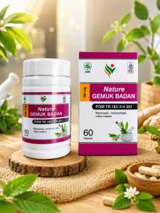Kapsul Gemuk Badan Herbal Alami Penggemuk Badan Penambah Nafsu Makan