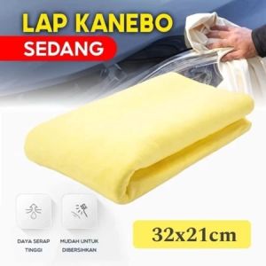 Kain Lap Kanebo Fit 2 Ukuran 43x32cm Lap Tebal Serap Tinggi Kualitas Bagus Lap Motor Mobil
