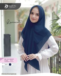 Jilbab daffi LARASATI kerudung instan bahan ceruty langsung pakai