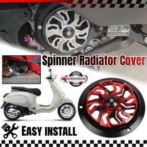 Motorcycle Engine Cover Fan Protector Yamaha MIO Gear GRAVIS VESPA Universal Spinner Radiator Cover