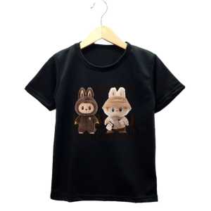 Kaos Atasan Anak Perempuan Dan Cowok Motif LABUBU/BERUANG Umu 1 - 10 Tahun