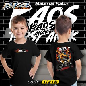 Kaos Anak KIDSWEAR Cowok Cewek Original Distro 1 1- 10 tahun T-shirt Anak laki laki perempuan