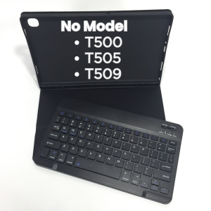 TRIPLEDI Case Samsung Galaxy Tab A7 2020 SM-T500 SM-T50510.4 inch Removable Keyboard Magnetic Bluetooth Wireless Slim Flip Casing Leather Folio Book Cover Sarung Pelindung Tablet Android Stand Built-in Shockproof Protektif