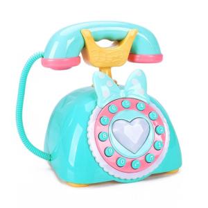 Retro Styles Electronic Telephone Toy Child Electronic Phone Plastic Texture Suitable for Toddlers Language Learning