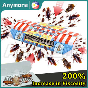 Anymore 10Pcs Cockroach Killer Roach Traps Roach Bait Roach Motel Cockroach Repeller Insecticides Pesticides for Roach Ants Spiders Bugs Beetles Crickets