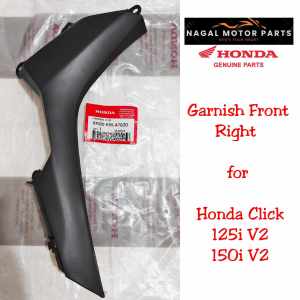 HONDA GENUINE PARTS FRONT GARNISH LEFT AND RIGHT FOR HONDA CLICK 125i V2 AND 150i V2