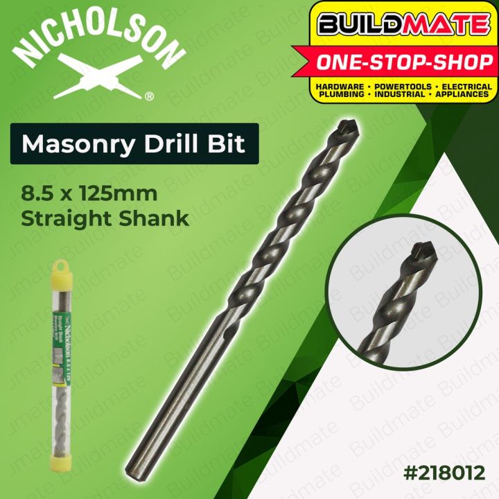 NICHOLSON Masonry Drill Bit Professional Concrete Drill Bit Set Carbide