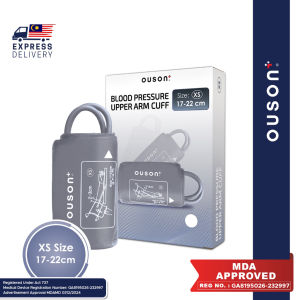 [XS SIZE 17-22CM] OUSON Arm Strap Cuff Belt For Blood Pressure Monitor Machine XS Size 11-22cm (Arm Type)