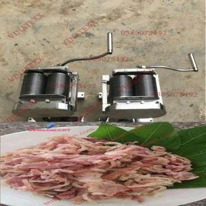 Máy thái bì heo  da heo thành sợi miễn ship