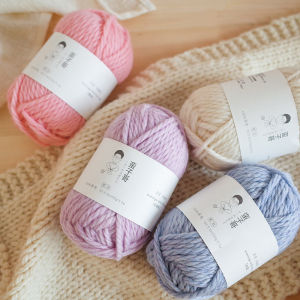 50g/ball 100% Pure Cashmere Yarn Warm Colorful Thick Yarn Alpaca Wool For Hand Knitting Warm Sweater Hat Knitted Scarf2026