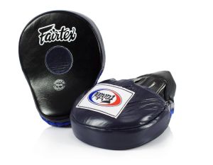 Fairtex FMV9 Contoured Focus Mitts Punch Mitts for Boxing and Muay Thai Pair Genuine Leather
