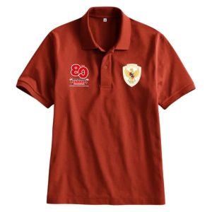 Aston Fashion / Polo Shirt Seragam Logo 80th Kemerdekaan Lengan Pendek / kaos Casual Seragam / COD