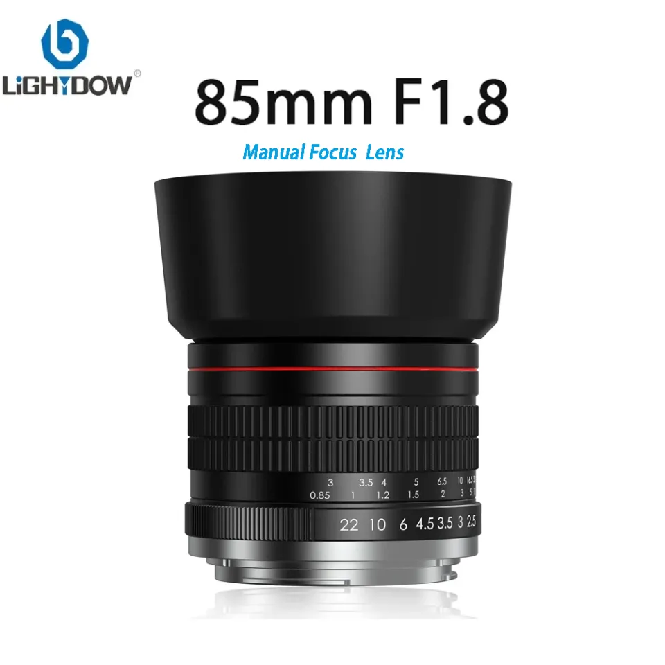 Lightdow 85mm Portrait Lens for Nikon D3500 D850 D7500 D5600