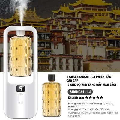 máy xông tinh dầu máy tạo ẩm máy khuếch tán tinh dầu máy phun tinh dầu phòng ngủ tỏa hương nhanh chóng dịu nhẹ thơm lâu