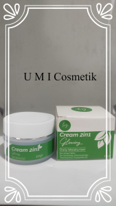 Lizskincare Cream 2in1 Glowing Krim Siang Malam UNTUK Kulit Wajah Kusam Beruntusan cocok buat Pria dan wanita