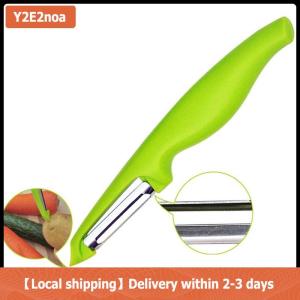 【Local shipping】 Cà rốt khoai tây Peeler rau trái cây thực phẩm Slicer Cutter thép không gỉ Dao