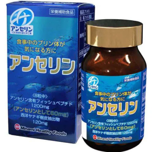 VIÊN UỐNG HỖ TRỢ GIẢM GOUT ANSERlNE MlNAMl (240 VIÊN) - Japan