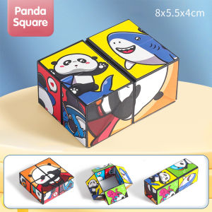 Bevavar Rubik 3D Tiga Dimensi Magic Rubik Speed Cube Mainan Teka Anak Mainan Rubik