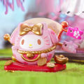 Original Sanrio Lucky Cat Figure Anime Tumblr Kuromi Cinnamoroll Pochacco Hello Kitty Figurines Decoration Ornament Gifts Toy. 