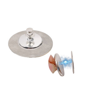 2/4Pcs Metal Magnetic Curtain Button Clip Detachable Window Screen Close Magnet Buckle Lightproof Room Curtains Closure Clip