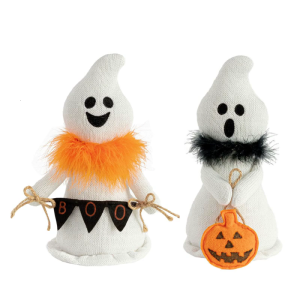 Halloweens โต๊ะ Ghosters ผ้านุ่มตกแต่งรูปปลอดภัยพื้นผิวเรียบเข้าถึงวันหยุด