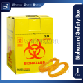 Safety Box Biohazard Kotak Limbah Medis, Tempat Sampah Karton Tebal, Tempat Sampah Limbah Medis. 