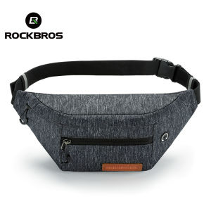 ROCKBROS Waist Packs 1.5L Capacity Chest Bags Pack Adjustable Straps Multi-function Outdoor Casual Travel Bum Bag