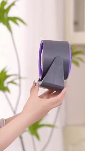 ABODOS Desktop Fan Rechargeable Portable Mini Fan 6000mAh Battery 3 Speed Wind Mode 270° Rotation Low Noise Office Table Fan AS-HF17