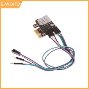 【E-WOITD】 A3 Tuya Wifi PC Power Switch Desktop Computer Remote Boot Startup Card Telecommuting PICE MINI Card