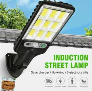 Lampu Solar LED Jalan Lampu Taman Tenaga Surya Light - 6LED + Remote - ShennyStore