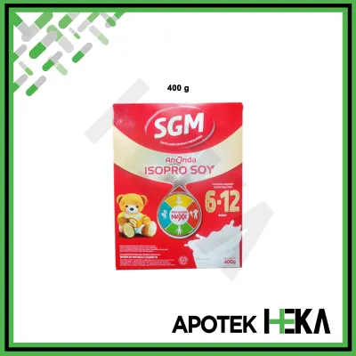 SGM Ananda Isopro Soy 200 g / 400 g - Susu Formula Protein Kedelai