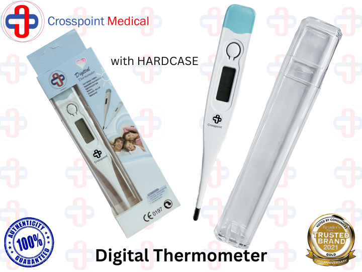 Crosspoint Digital Thermometer with Hardcase | Lazada PH