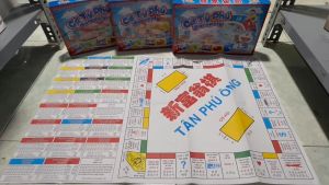 Bộ Cờ Tỷ Phú Monopoly – Trò Chơi Gia Đình Giải Trí ( Bàn Giấy)