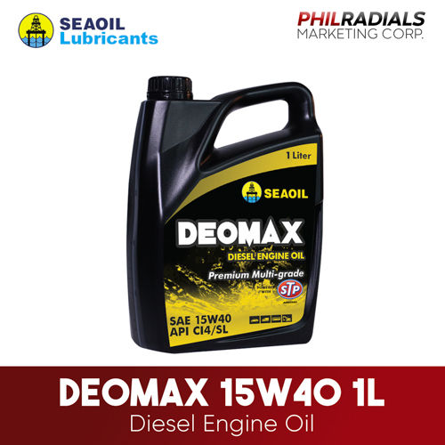 Seaoil Deomax Engine Oil Premium Multi Grade Sae 15w40 1 Liter Lazada Ph 6078