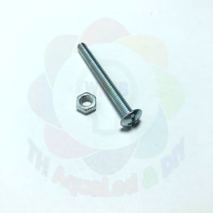 Ốc M4 đầu dù ốc vít bake chữ thập 4mm Bộ ốc đầu tròn kèm đai ốc chất liệu hợp kim nhiều kích thước cho gia dụng điện tử