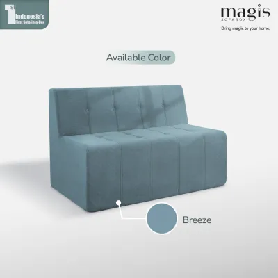 Sofa Magis MODA 2 Dudukan | Sofabox 2 Seater Minimalis
