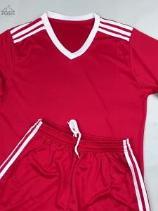 AU Football set for boys primary and secondary school students childrens training and competition team uniforms breathable plain jerseys with printed numbers available for purchase starting from