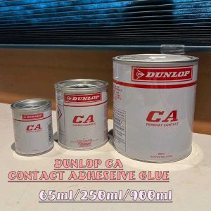 READY STOCK!! DUNLOP CA CONTACT ADHESEIVE GLUE Dunlop Gum Shoes Gum 65ml/250ml/900ml