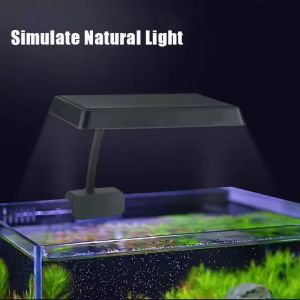 STARRY Energy-saving Fish Tank Clip-on Lamp High Brightness Waterproof Aquarium LED Light Durable 360-degree Plants Grow Lamp Water Grass